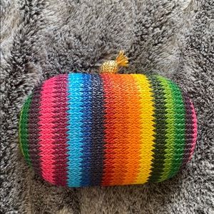Mini Rainbow Pineapple Clutch